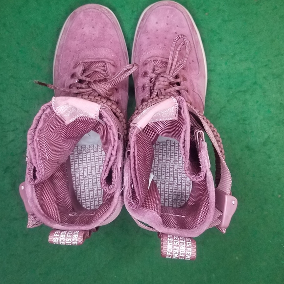 COPY - Nike Air Force 1 High SF Womens sz 8 New Vintage Wine - Picture 3 of 12